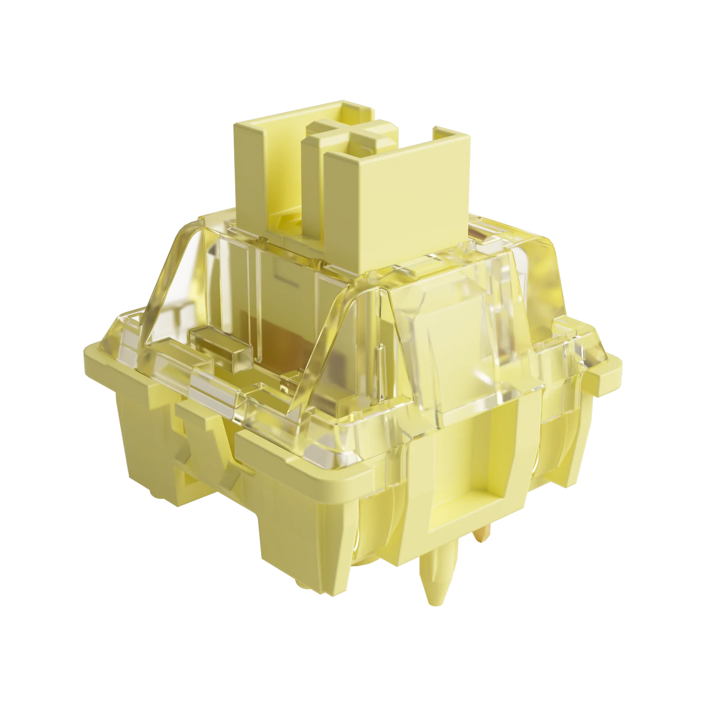 Akko V3 pro Cream Yellow Switch 5 Pin 50gf Linear Switch with Compatible with MX Mechanical Keyboard (45 pcs)