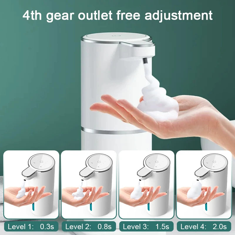 380ml Touchless Liquid Soap Dispenser Wall Mounted Smart Display