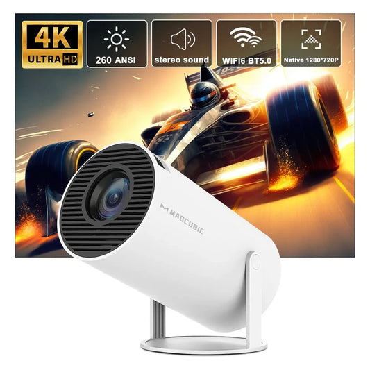 Magcubic Projector HY300 Pro 4K Dual Wifi6 260ANSI H713 1080P