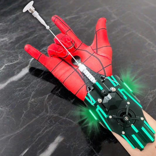 Spider Silk  Web Spider Silk Launcher Wrist Launcher   Peter Parker Cosplay Props Shooting Device  For Children Gifts