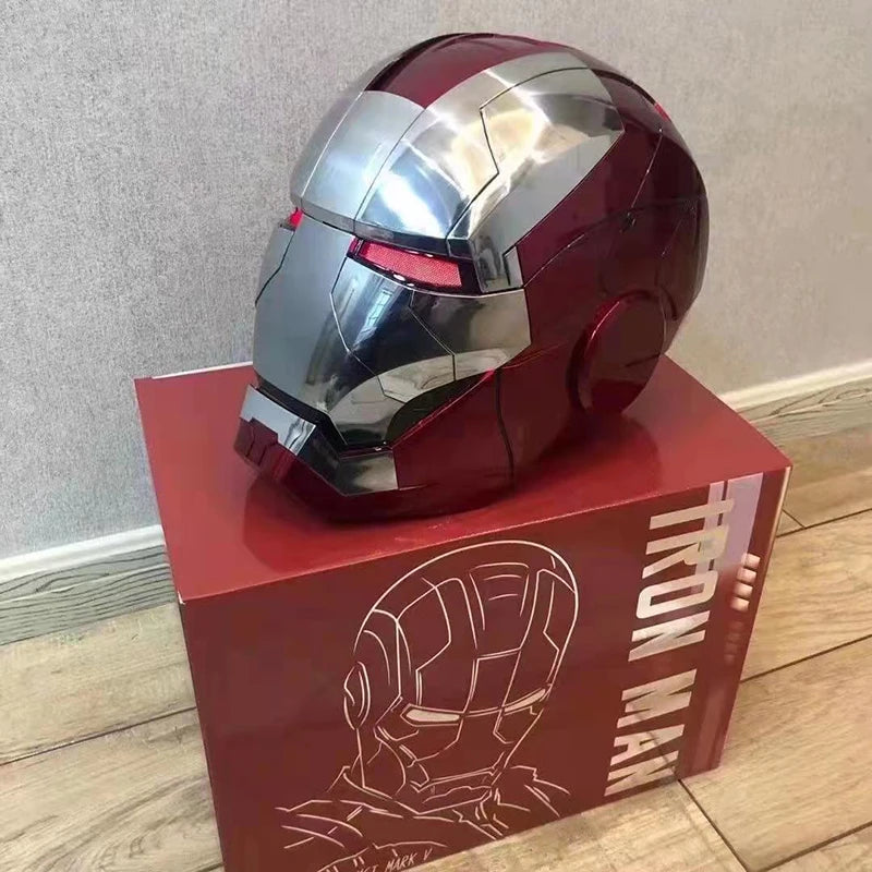 Iron Man Tony Helmet Electric Multi-piece Opening And Closing English Voice Control 1:1