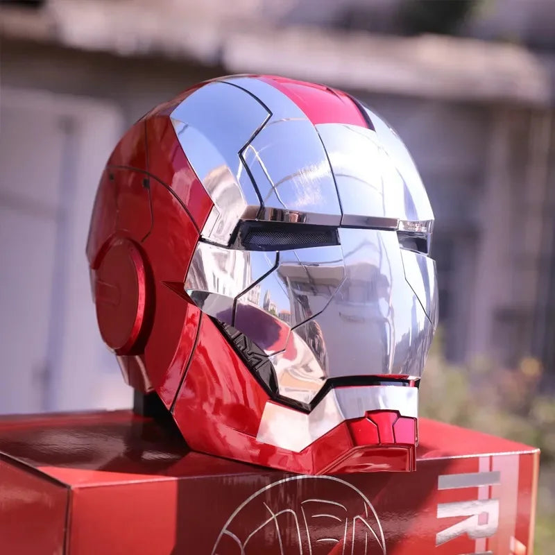 Iron Man Tony Helmet Electric Multi-piece Opening And Closing English Voice Control 1:1