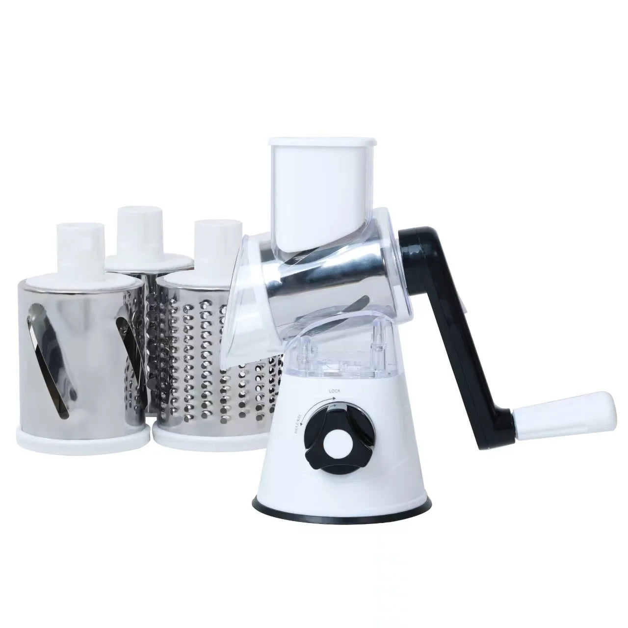 Kitchen multifunctional drum vegetable slicer hand cranked household slicer slicer potato slicer Cheese machine