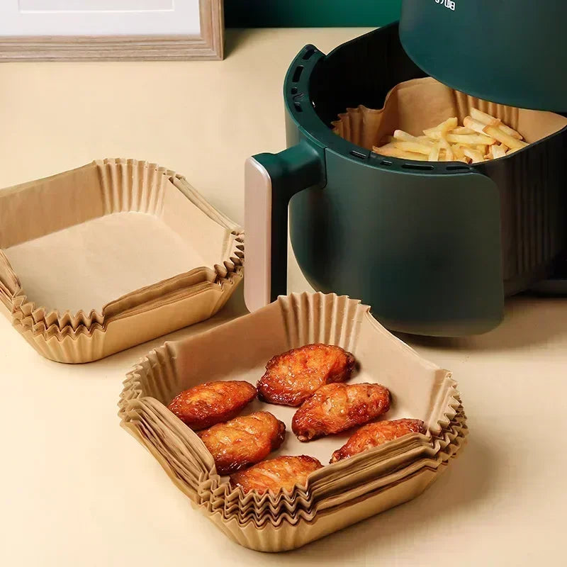 Air Fryer Disposable Paper Square Round Baking Paper