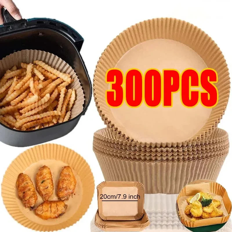 Air Fryer Disposable Paper Square Round Baking Paper